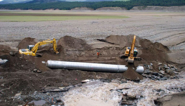 Barnaby Creek Recovers Spawning Ground