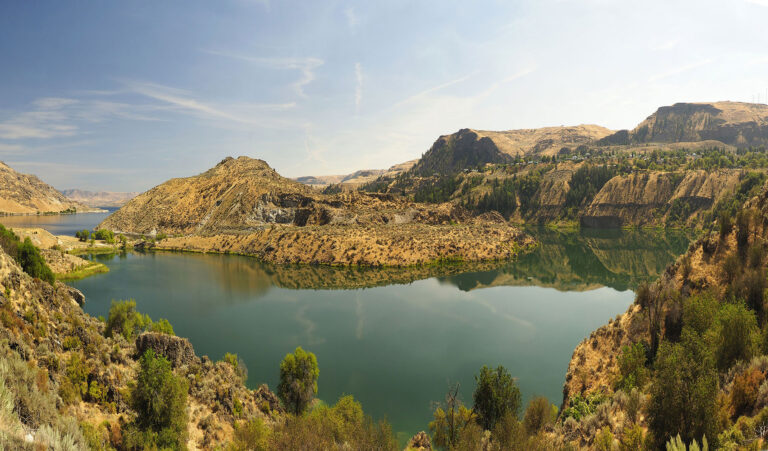 Coulee City area Lake Roosevelt