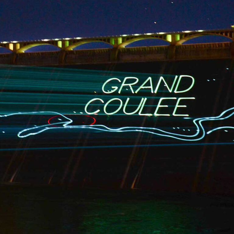 grand coulee laser light show