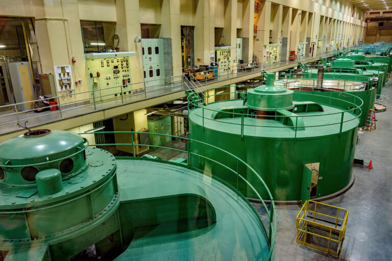 Grand Coulee Dam Turbines