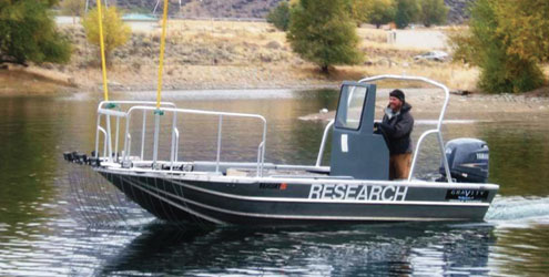 research boat